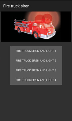 Fire truck siren